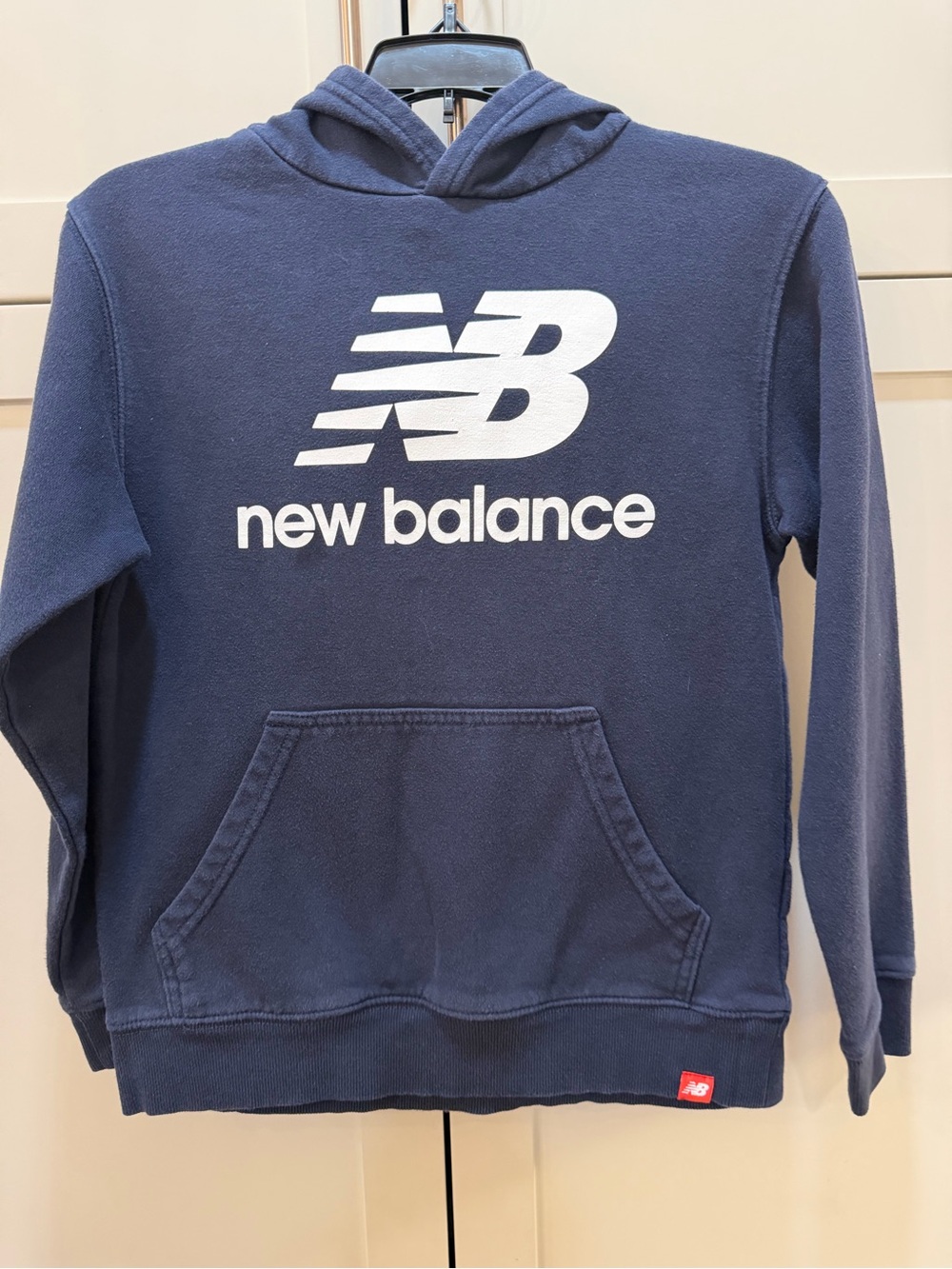 New Balance Kids Navy Logo Hoodie-YS (8)